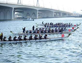 DUBAI FESTIVAL CITY BRINGS BACK THE DRAGON BOAT CHALLENGE